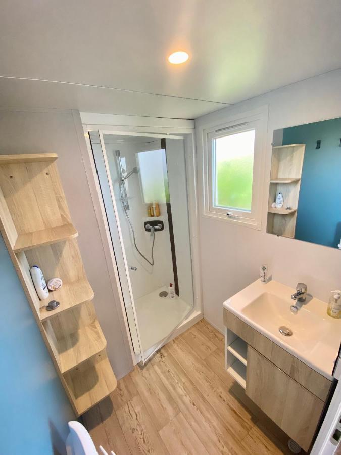 Mobilhome 6 Places Vue Mer Drammont Buitenkant foto