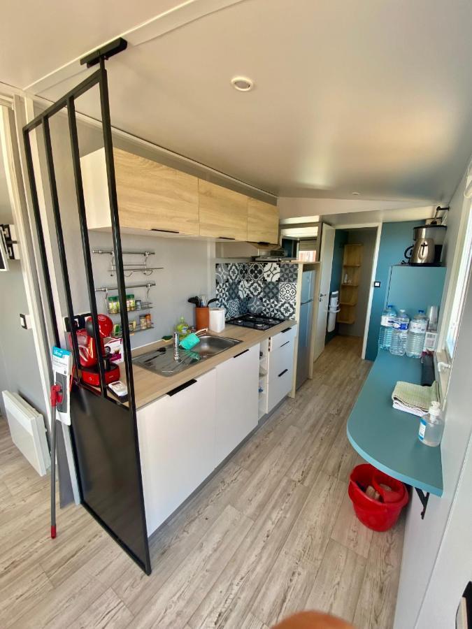 Mobilhome 6 Places Vue Mer Drammont Buitenkant foto